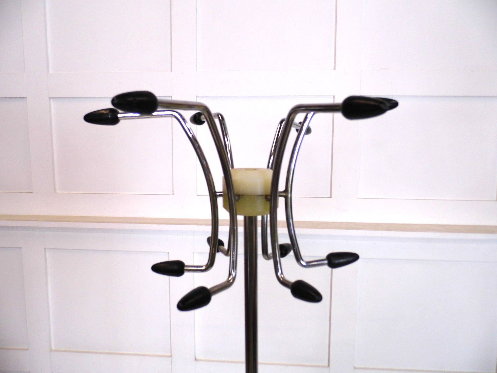 Vintage Hago Atomic Sputnik Metal Coat Hat Umbrella Stand 1960s photo furniture
