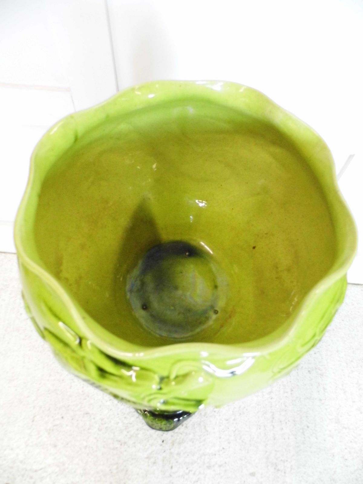 photo buy Antique English Aesthetic Movement Jaanese Dragon Jardiniere And Stand 19th Cent
