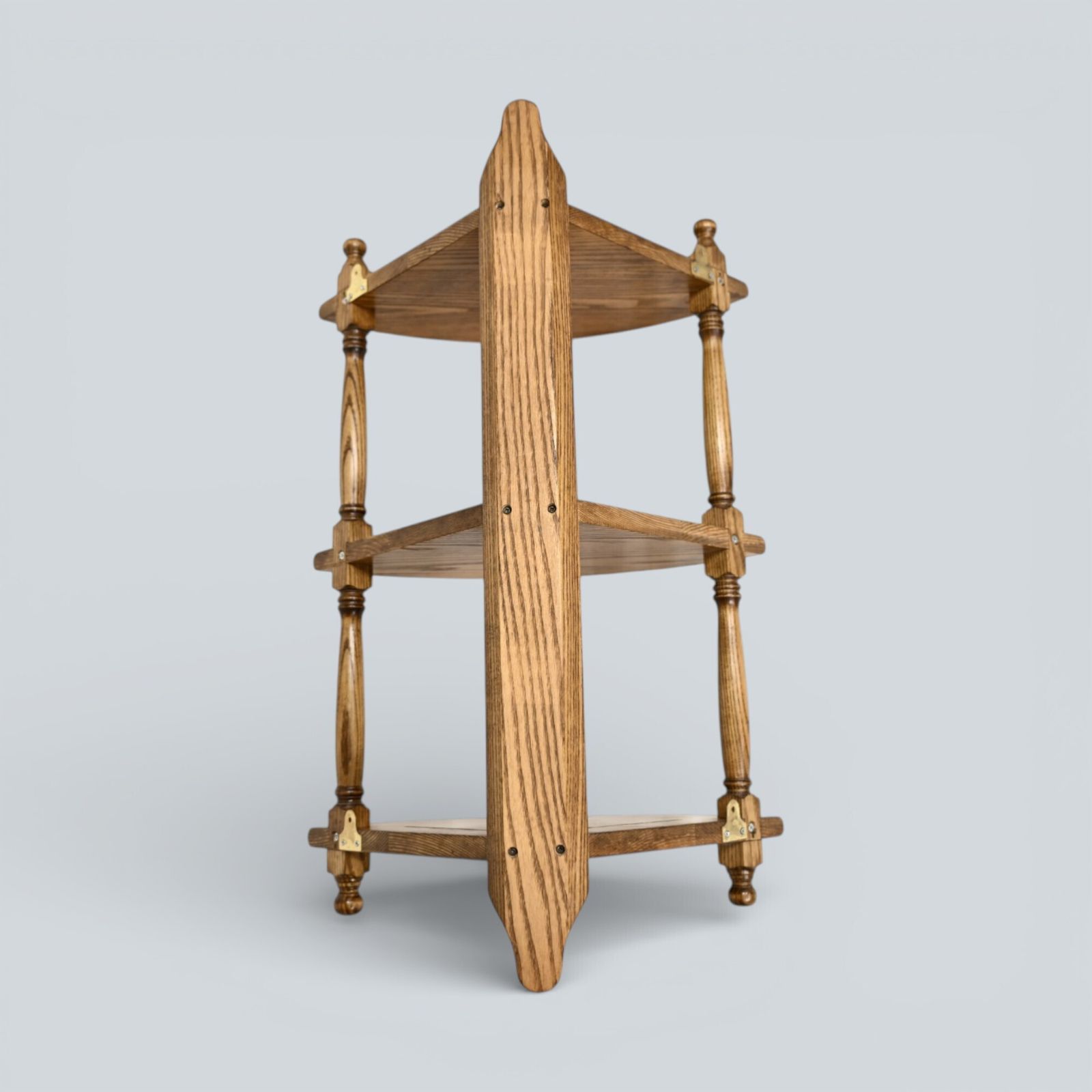 Ercol Style Hanging Corner Shelving Very Good Copy Of Ercol 1104 Free Delivery photo Furniture