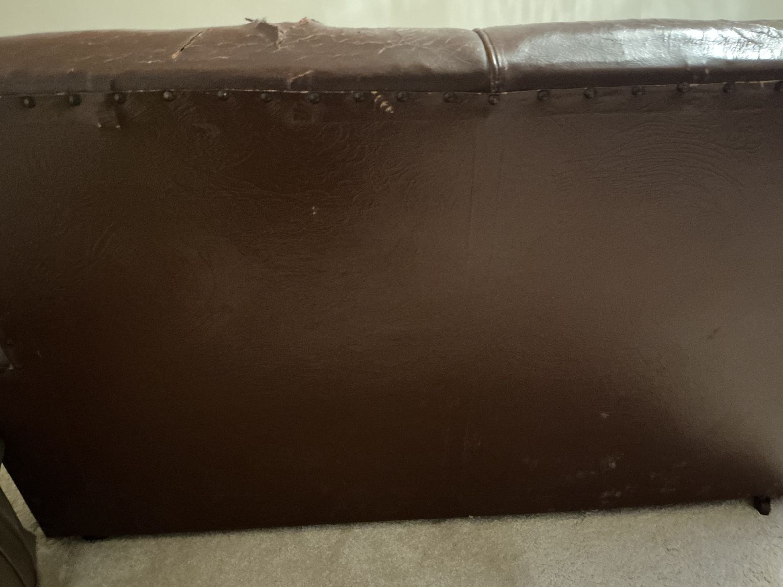 1930 To 1940 Two Seater Leather Sofa. A Lovely Piece For Anyone Enjoying Comfort And Character Or Looking For A Piece To Fully Restore. photo vintage