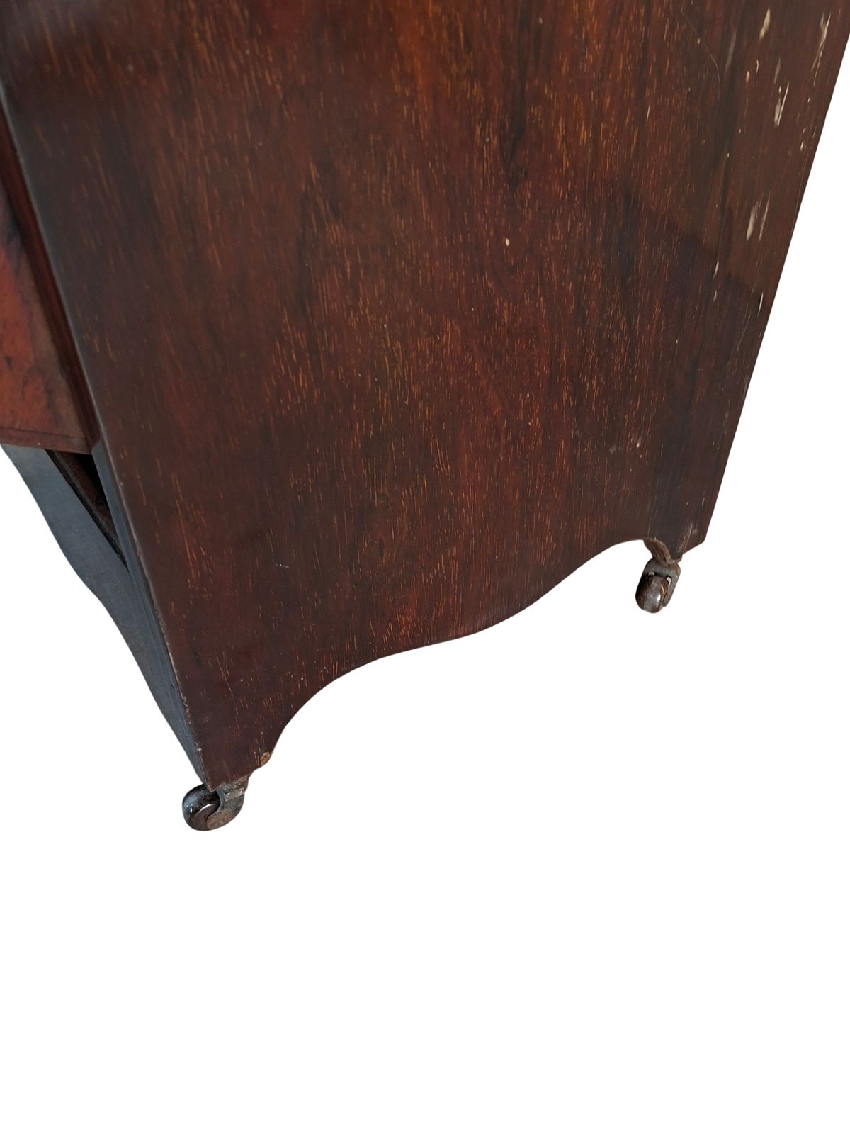 photo buy Antico Purdonium Vittoriano Mobiletto Porta Carbone Con Specchio