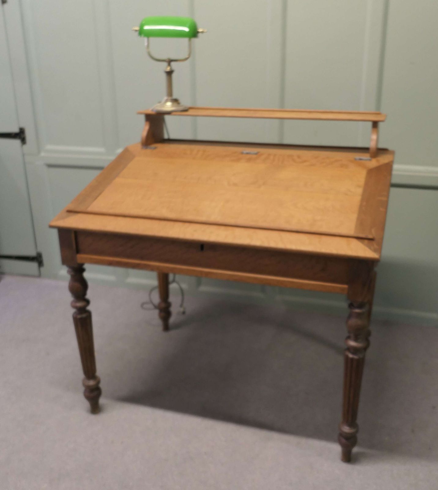 French Oak Hotel Restaurant, Reception Greeting Station A Large French Greeter photo furniture