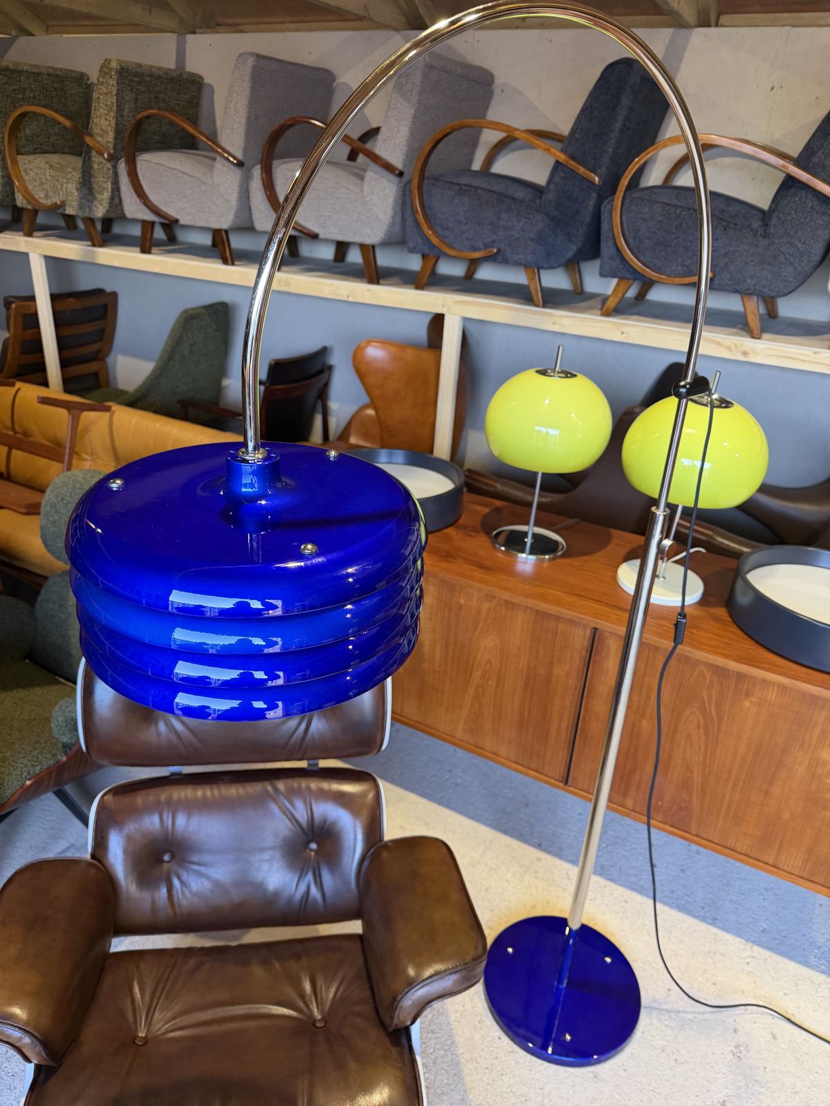 photo furniture Mid  Century, Floor Lamp By Tamás Borsfay For Hungarian Craftsmanship Company, 1970s