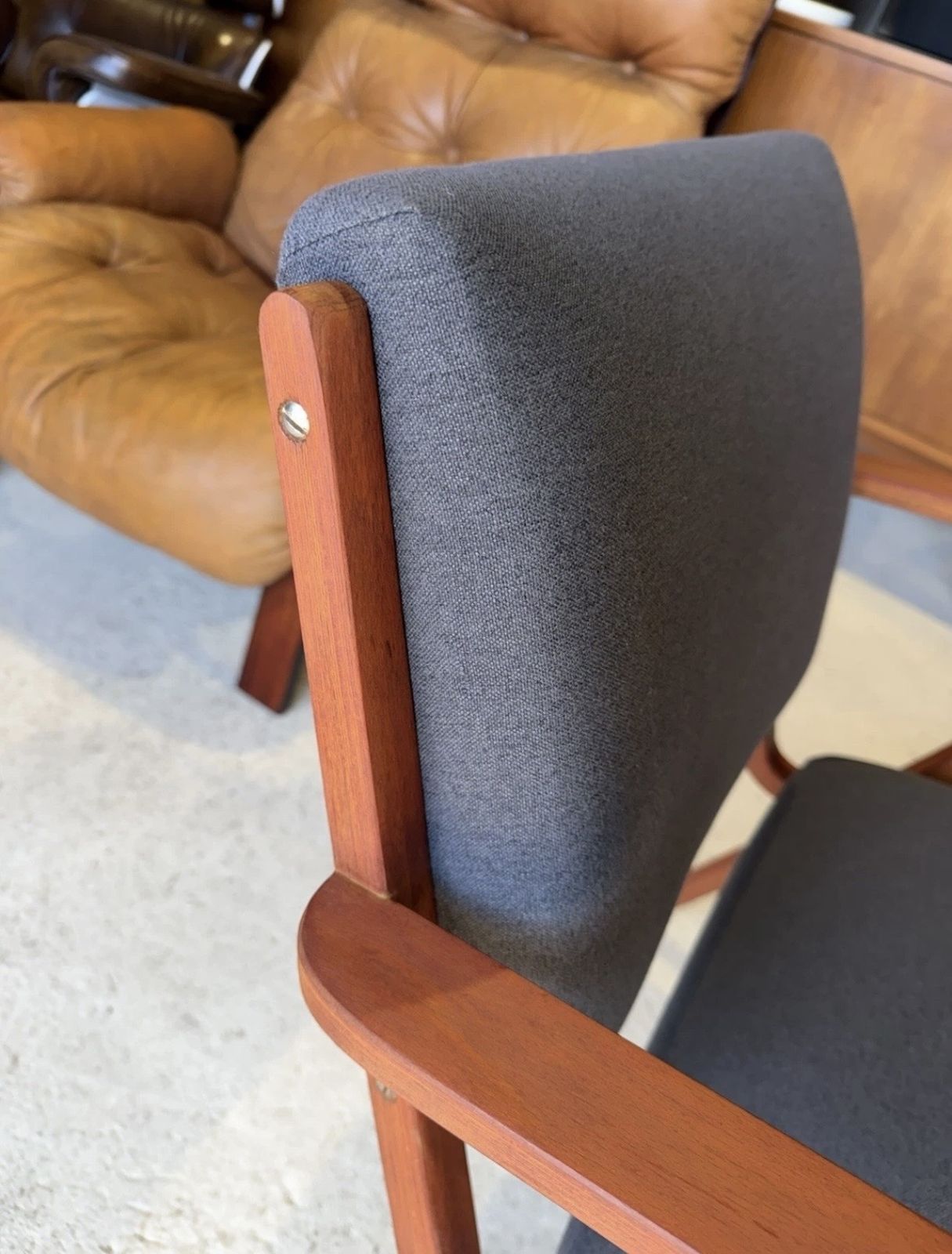 photo for sale Bauhaus Easy Chair By Selman Selmanagic For Veb Deutsche Werkstätten Hellerau, German Ussr, 1950s