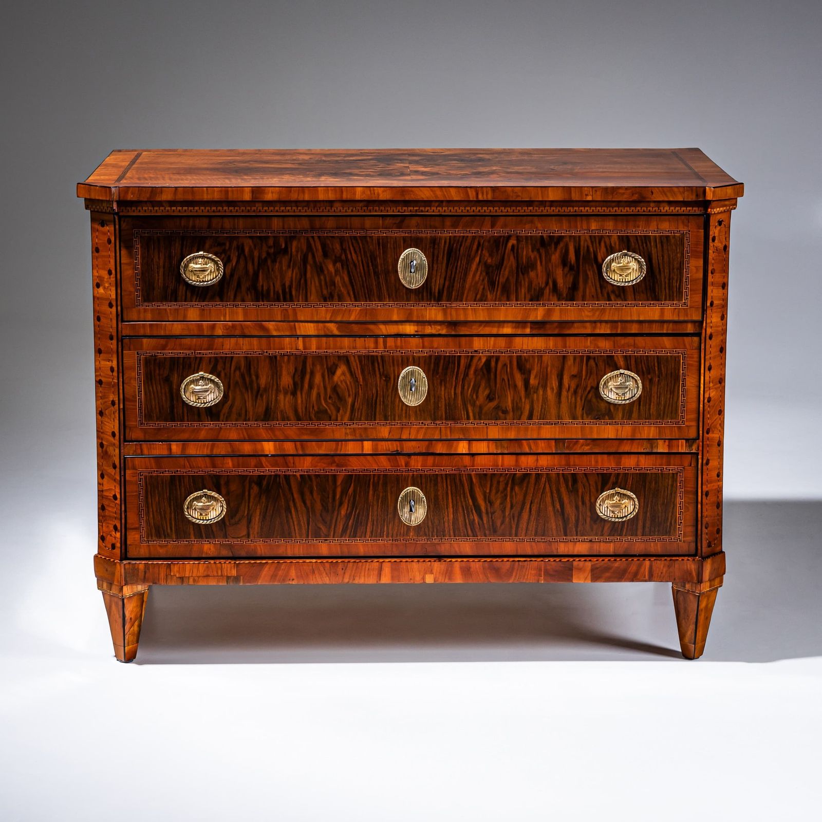 Neoklassieke Ladekast (Zopfstil), Dresden, Ca. 1780 photo for sale