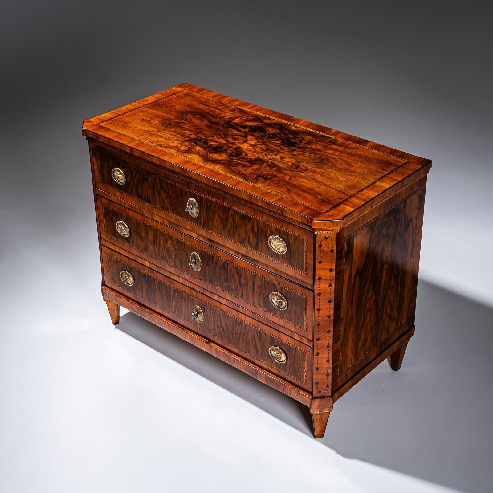 Neoclassical Chest Of Drawers (Zopfstil), Dresden, Circa 1780 photo Furniture