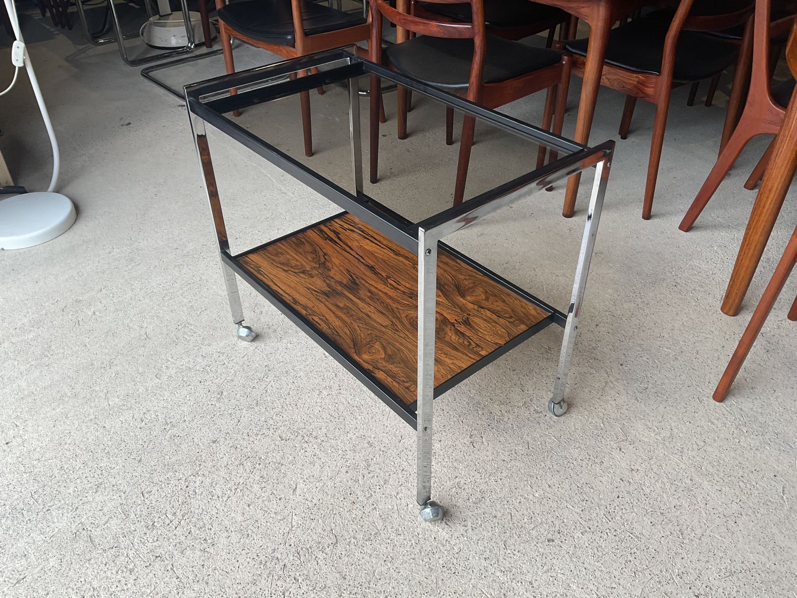 Art Deco Drinks Trolley By Howard Miller Design Associates Mid Century, 70s photo Furniture