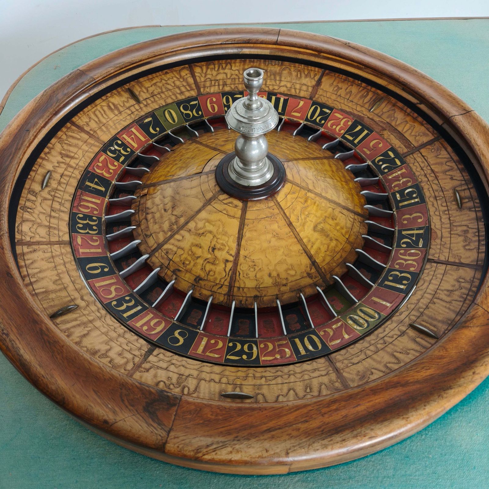 Antique Mason & Co Roulette Table – Denver, Colorado, Early 20th Century photo 7347.0
