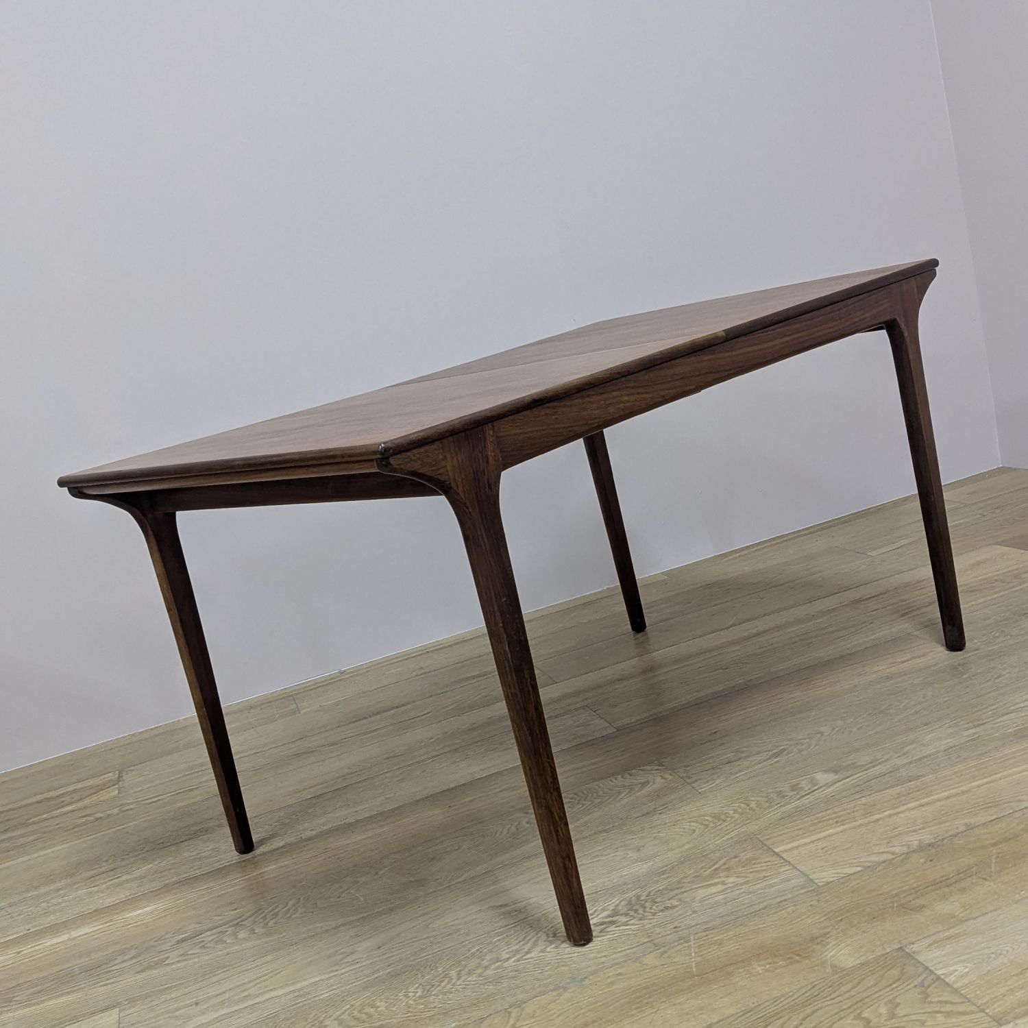 Furniture Midcentury 1960s Rectangular Extending Teak Dining Table By McIntosh photo