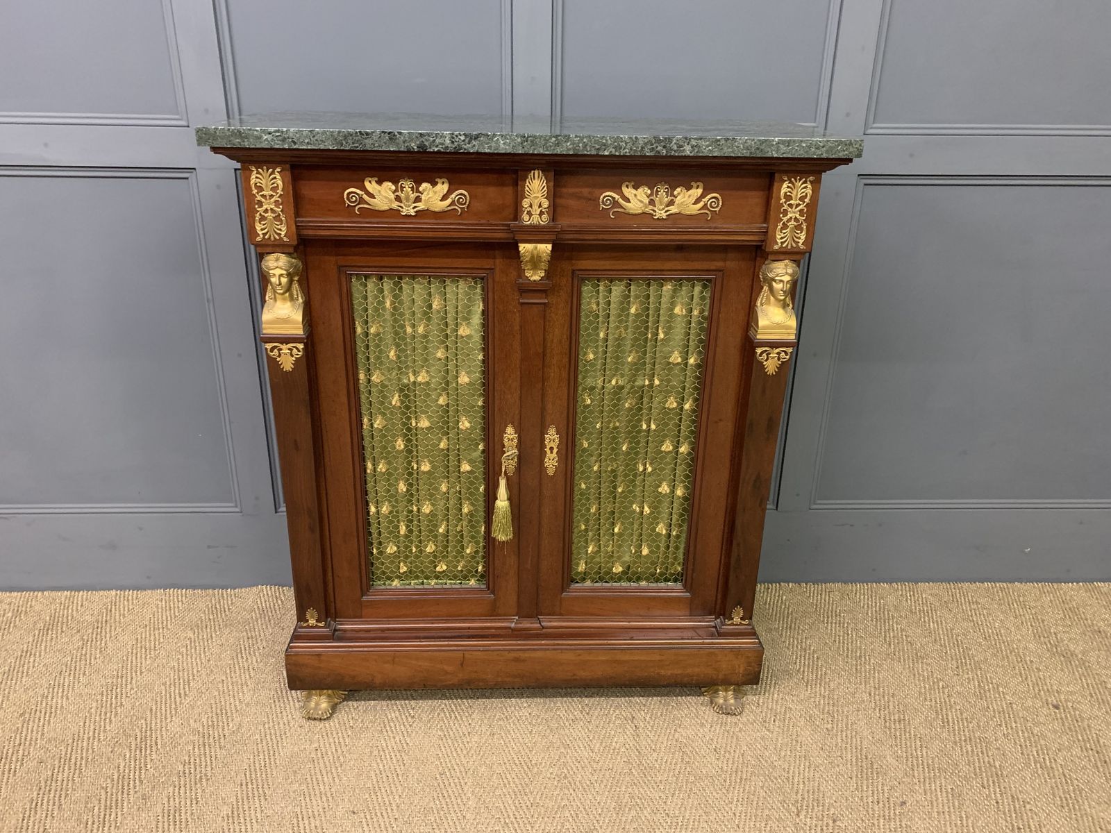French Empire Mahogany Chiffonier photo furniture