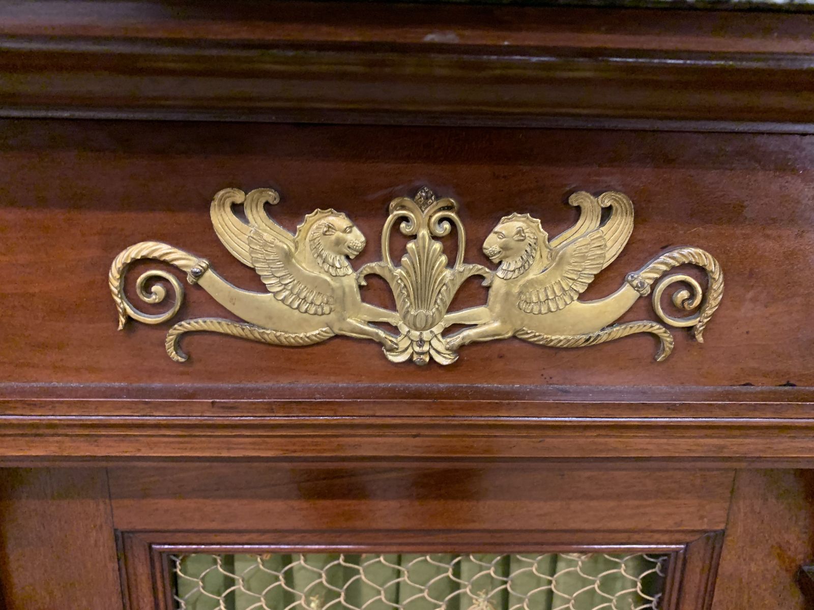 French Empire Mahogany Chiffonier photo 2350.0