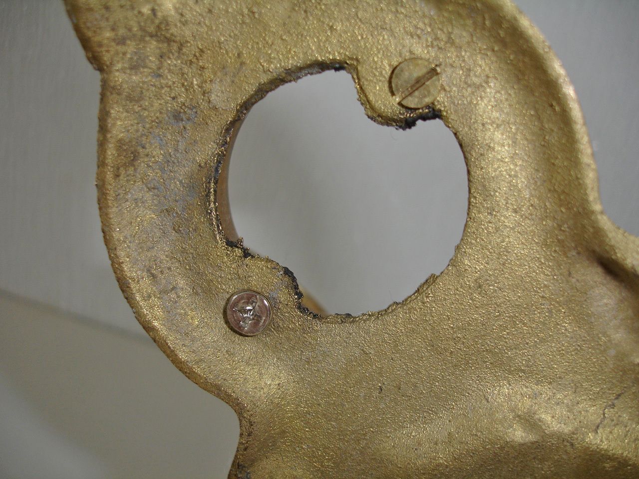 photo for sale Cherub Letter Rack Brass Baroque French Desk Tidy Metal Pen Holder 2 Inkwells