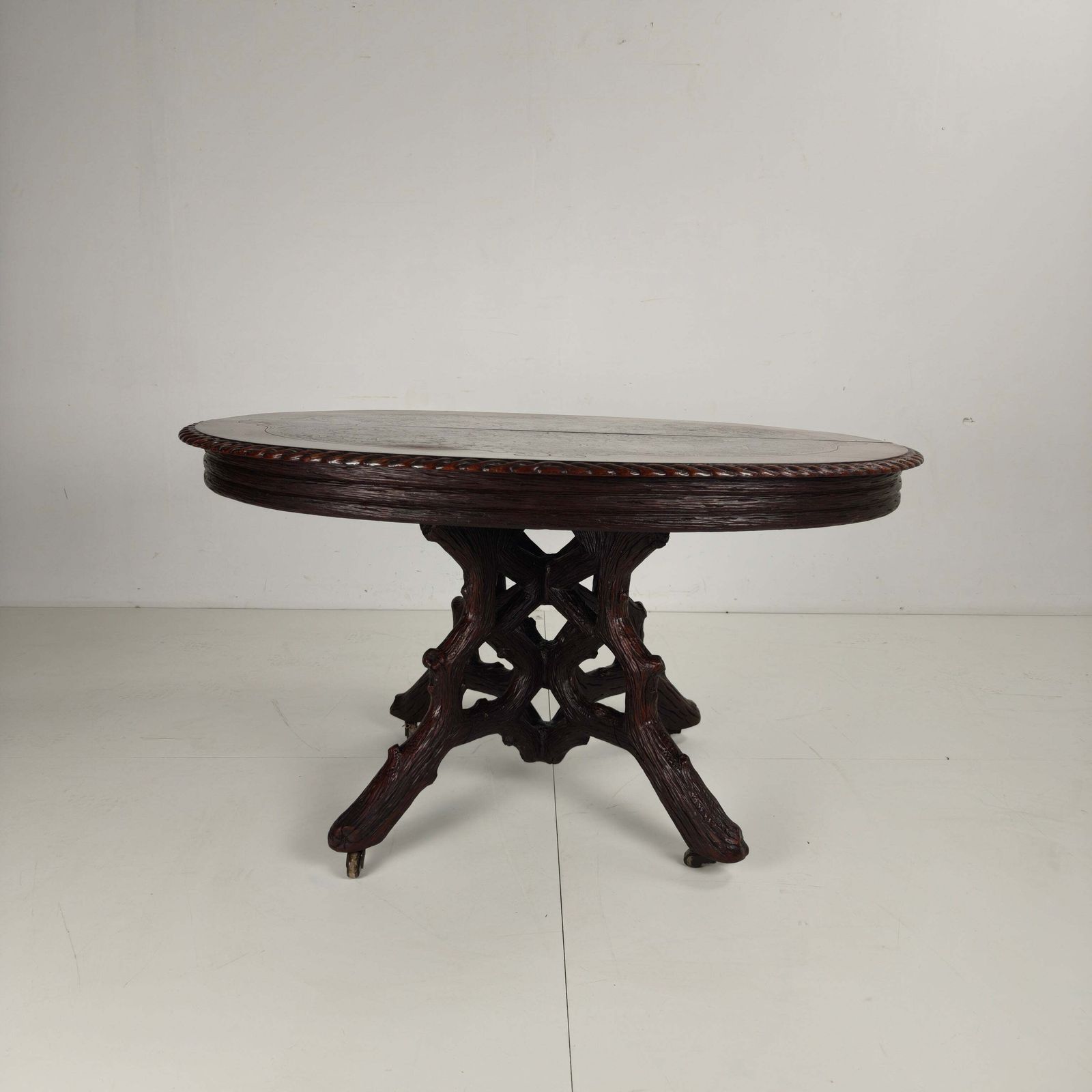Black Forest Center Table By Matthijs Horrix For Horrix Den Haag, 1890s photo Furniture
