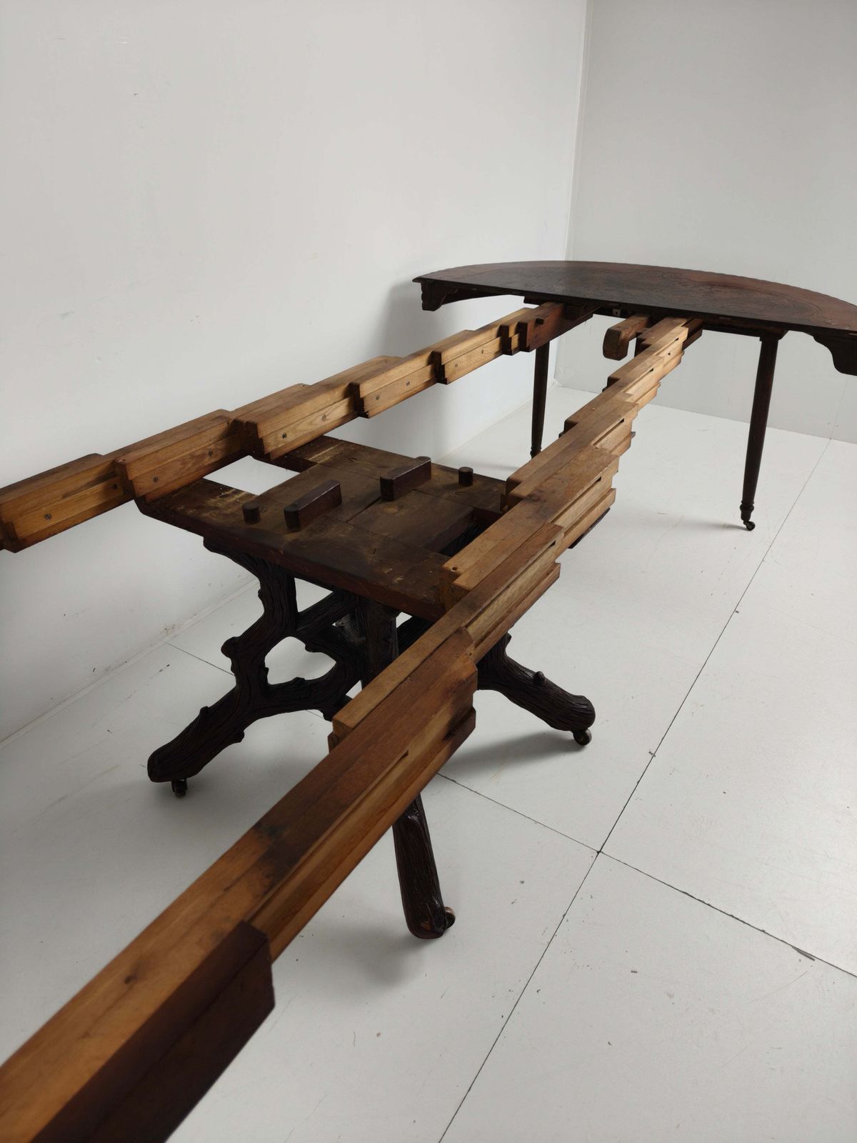 Black Forest Center Table By Matthijs Horrix For Horrix Den Haag, 1890s photo vinterior