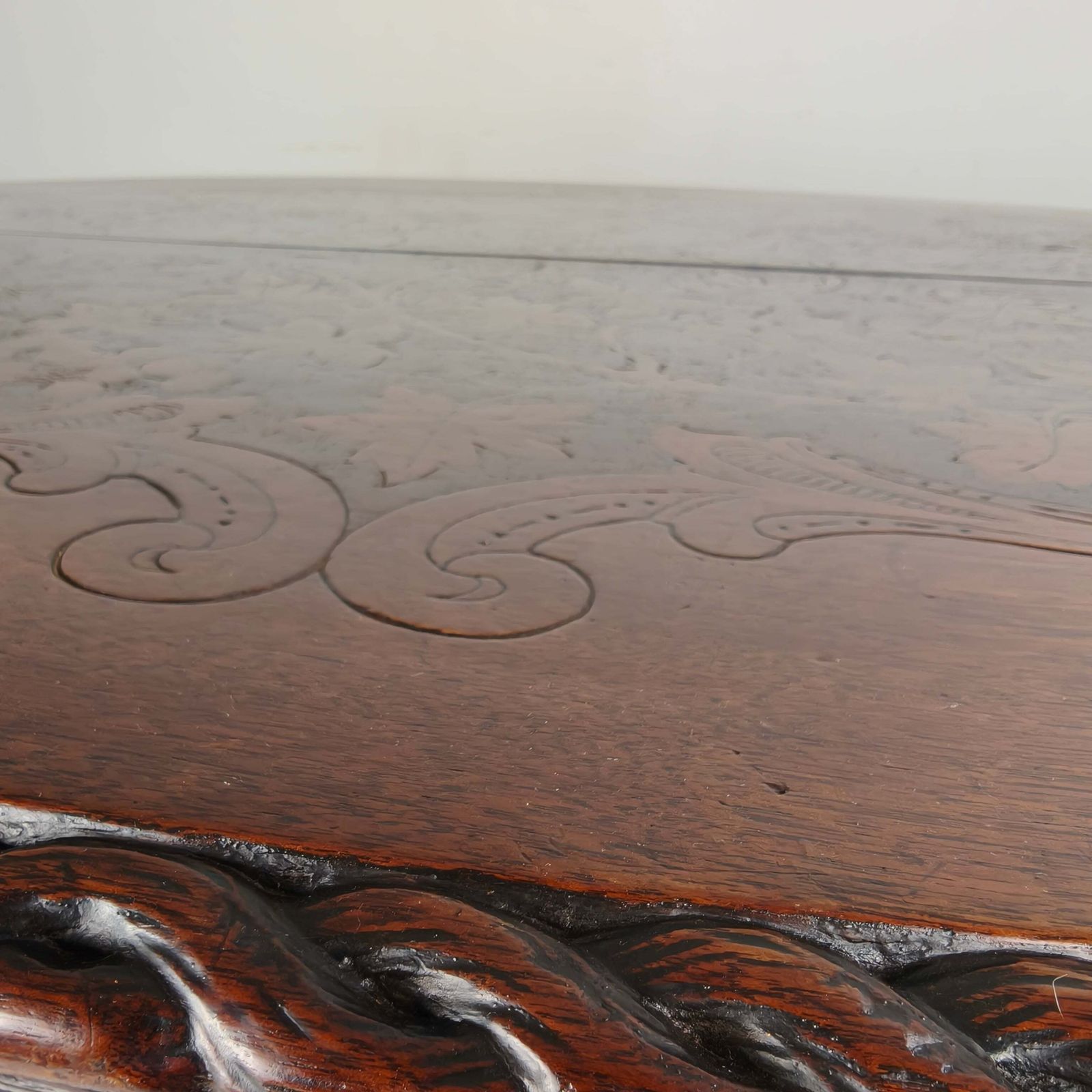10372.0 Black Forest Center Table By Matthijs Horrix For Horrix Den Haag, 1890s photo