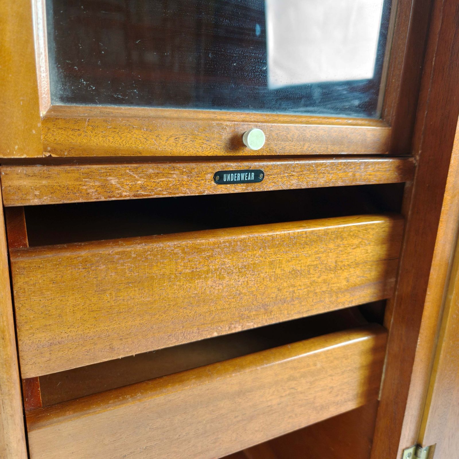 English Art Deco Gentleman’s Wardrobe By Wrighton Furniture photo 1188.0