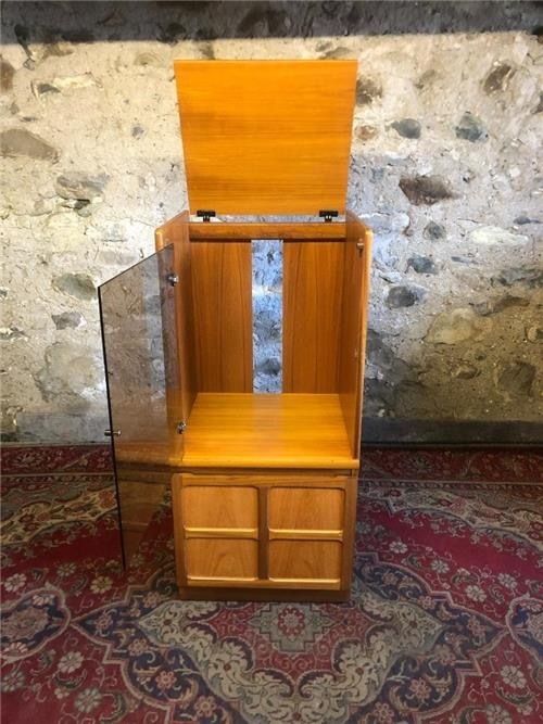 Teak Nathan Record Player Cabinet Hifi Cabinet. 0438 photo 290.0