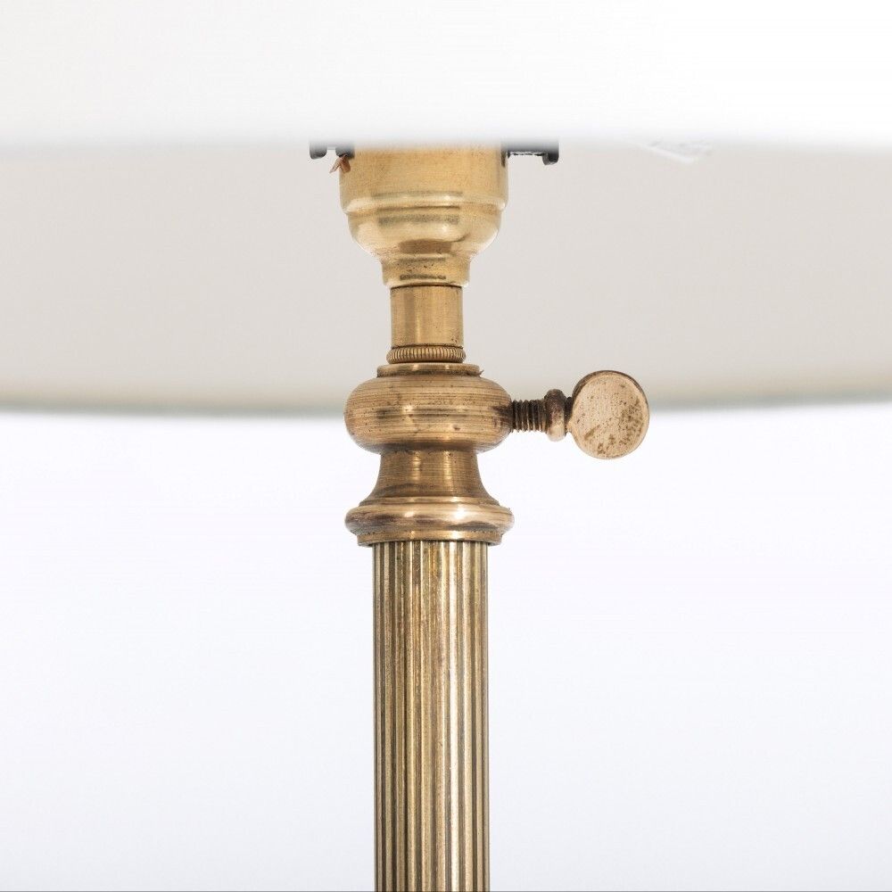 Brass Hoof Floor Lamp In The Manner Of Maison Jansen photo Lighting