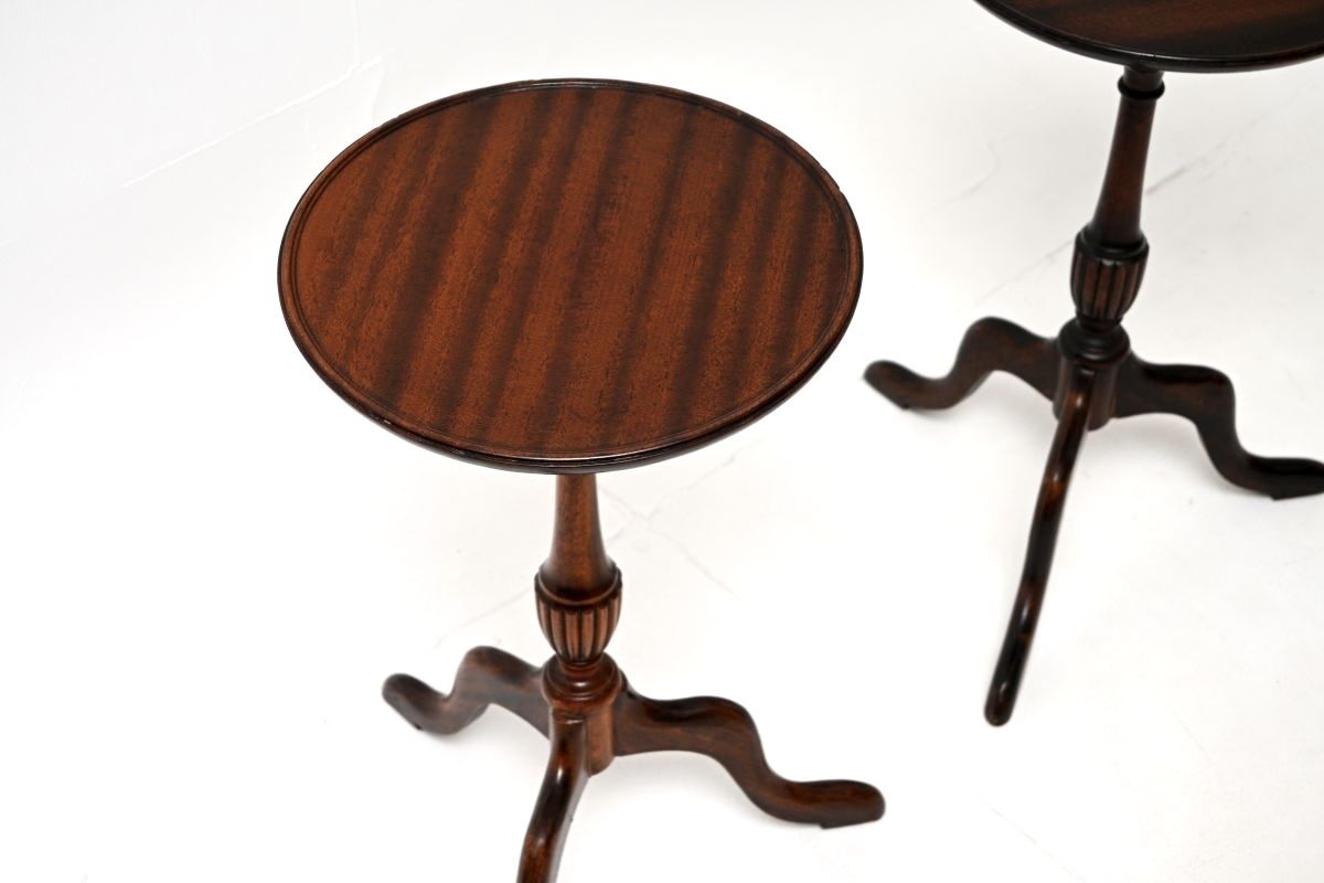 Pair Of Antique Mahogany Wine Tables photo 975.0