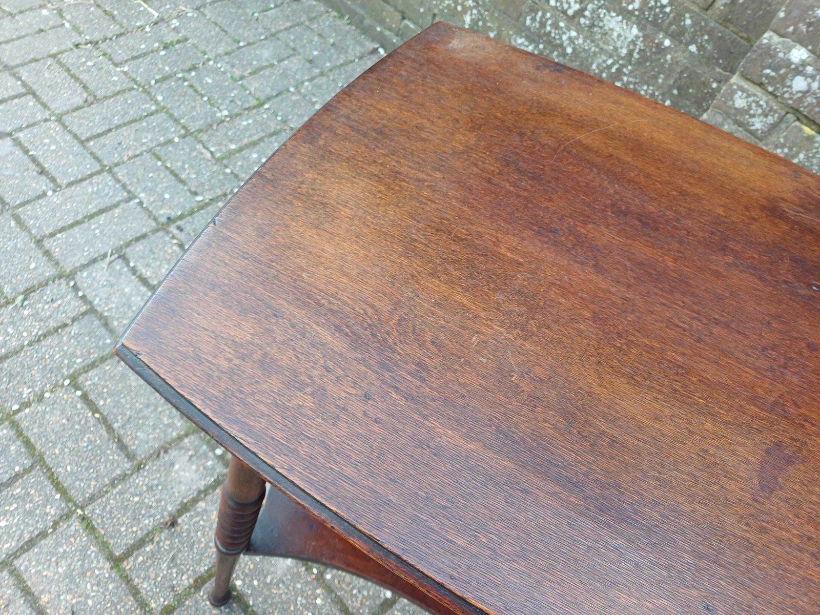 Early 20th Century Mahogany Side Table Art Nouveau Arts And Crafts Decorative Table Antique Occasional Table photo furniture