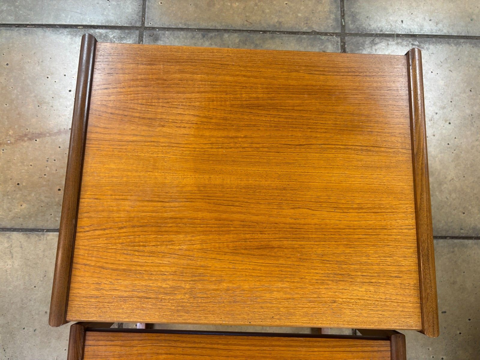 Mid Century G Plan Teak Quadrille Nest Of Tables photo 165.0