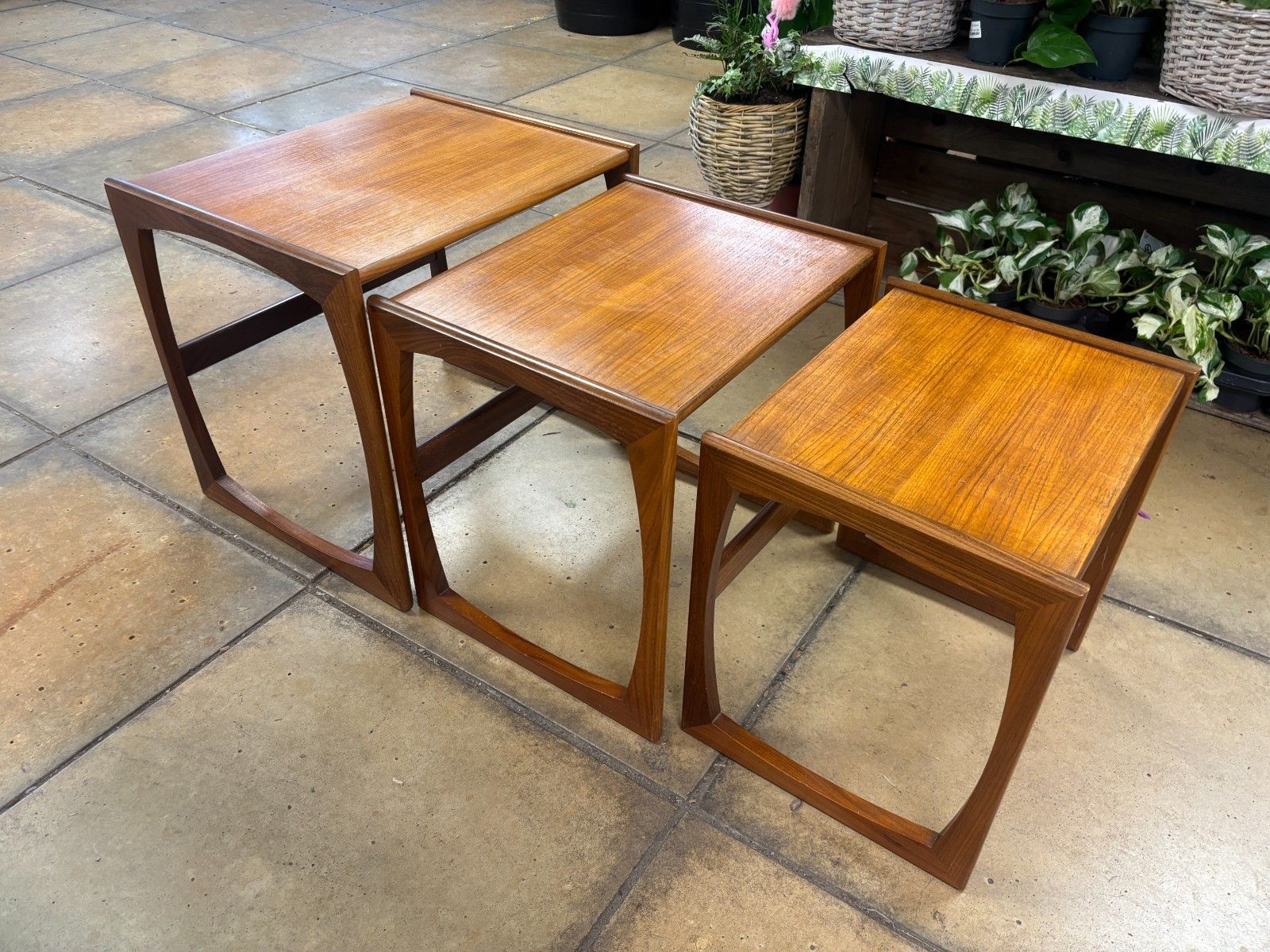 Mid Century G Plan Teak Quadrille Nest Of Tables photo vinterior