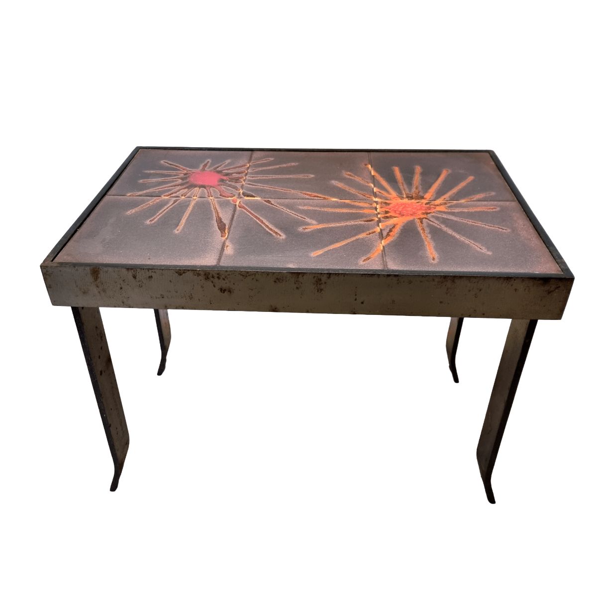 Vintage French Side Table By Vallauris, 1960s photo for sale
