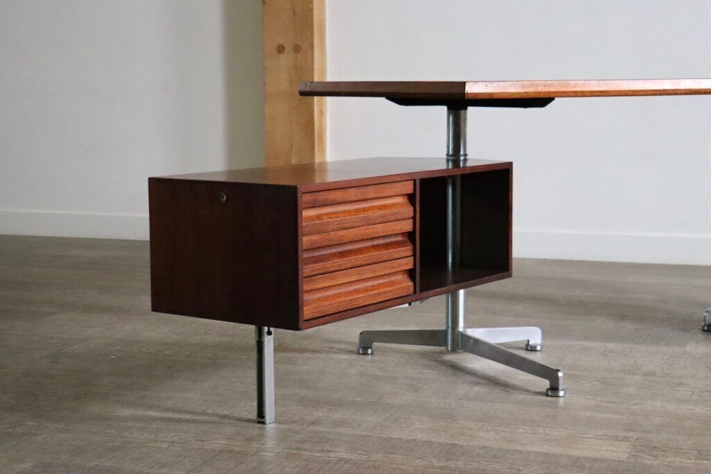 Desk By Osvaldo Borsani T95 For Tecno, Italy 1956 photo buy