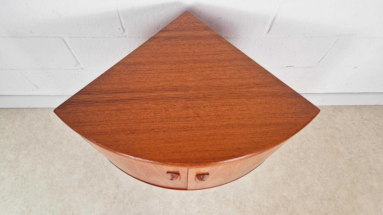 G Plan Fresco Danish Design Vintage Mid Century Medium Teak Retro Corner Piece 094 photo vintage