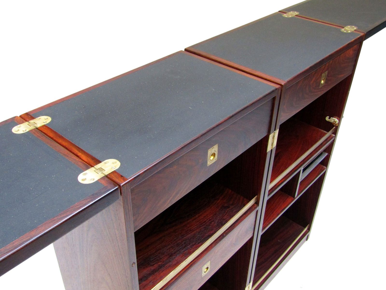1960s Danish Metamorphic Bar In Rosewood By Reno Wahl Iversen For Dyrlund photo Furniture