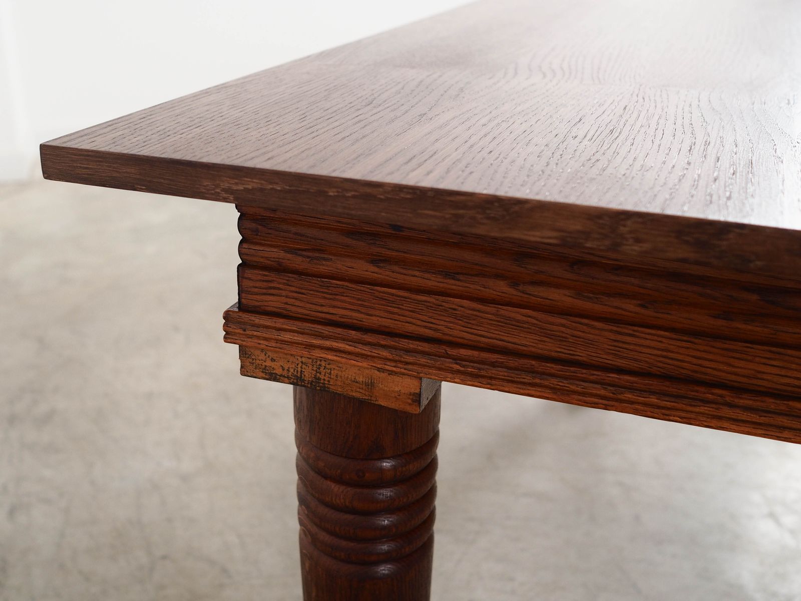 Furniture Oak Table, Danish Design, 1960s, Made In Denmark photo