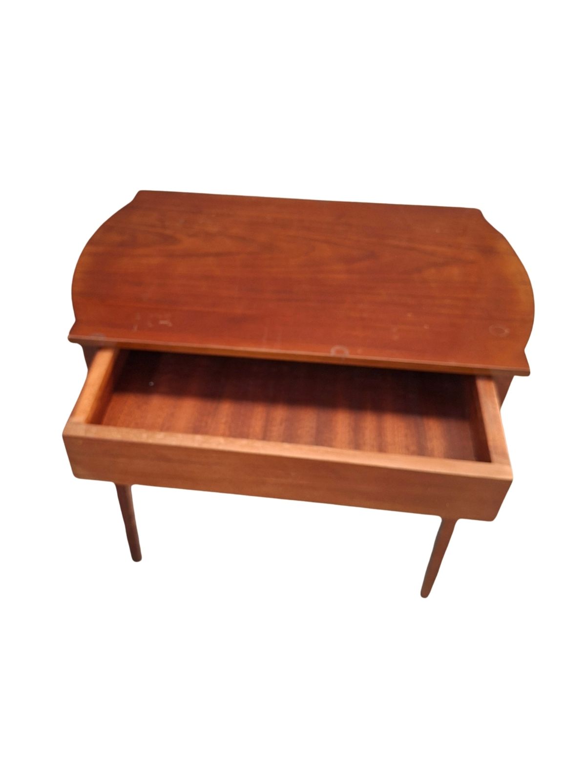 Tavolino Mid Century Modern Anni '60 Legno Pregiato Design photo 215.94