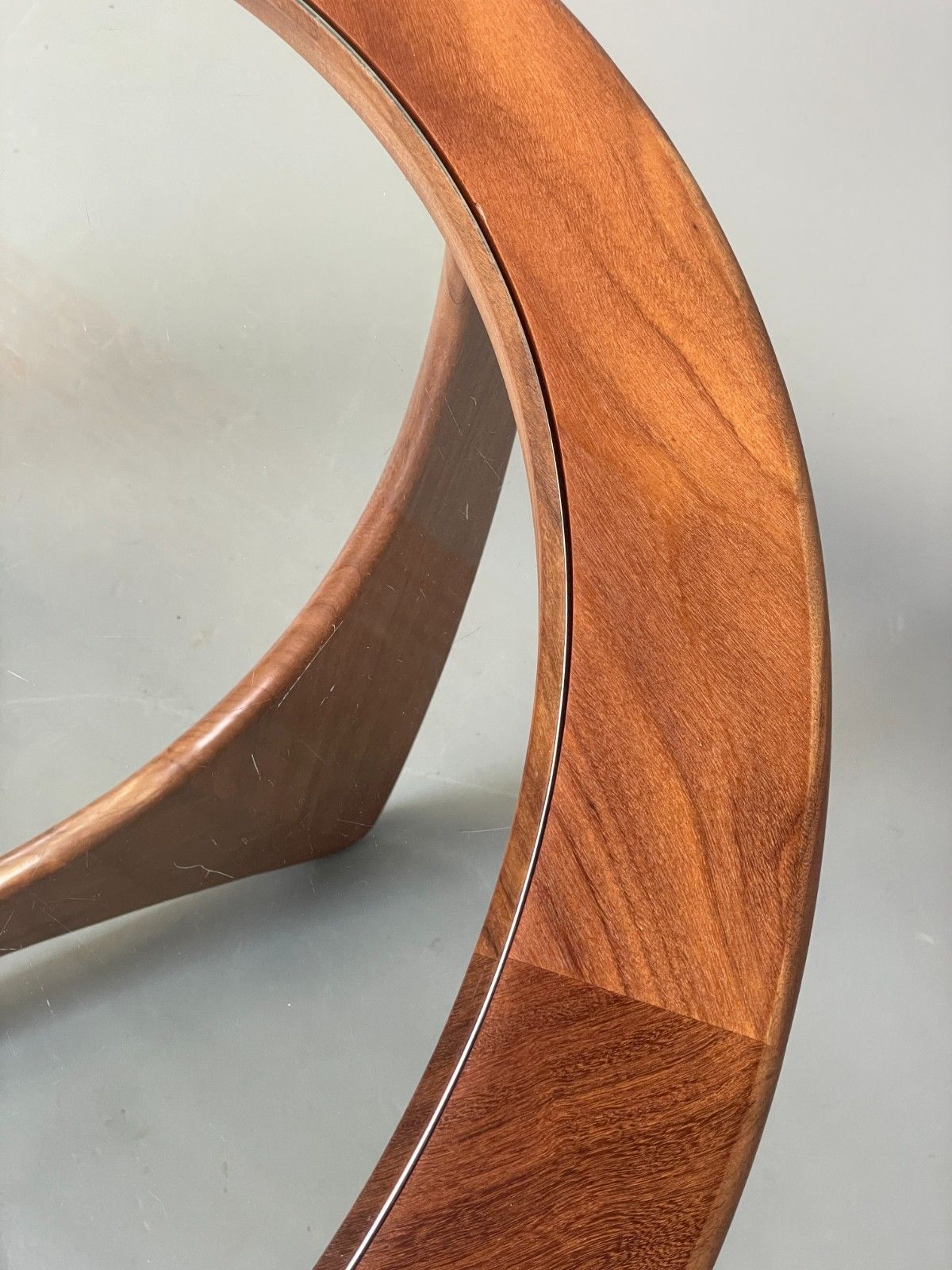 500.0 G Plan Astro Coffee Table Round Teak 1960s Mid Century Vintage Glass Top Eb11692 photo