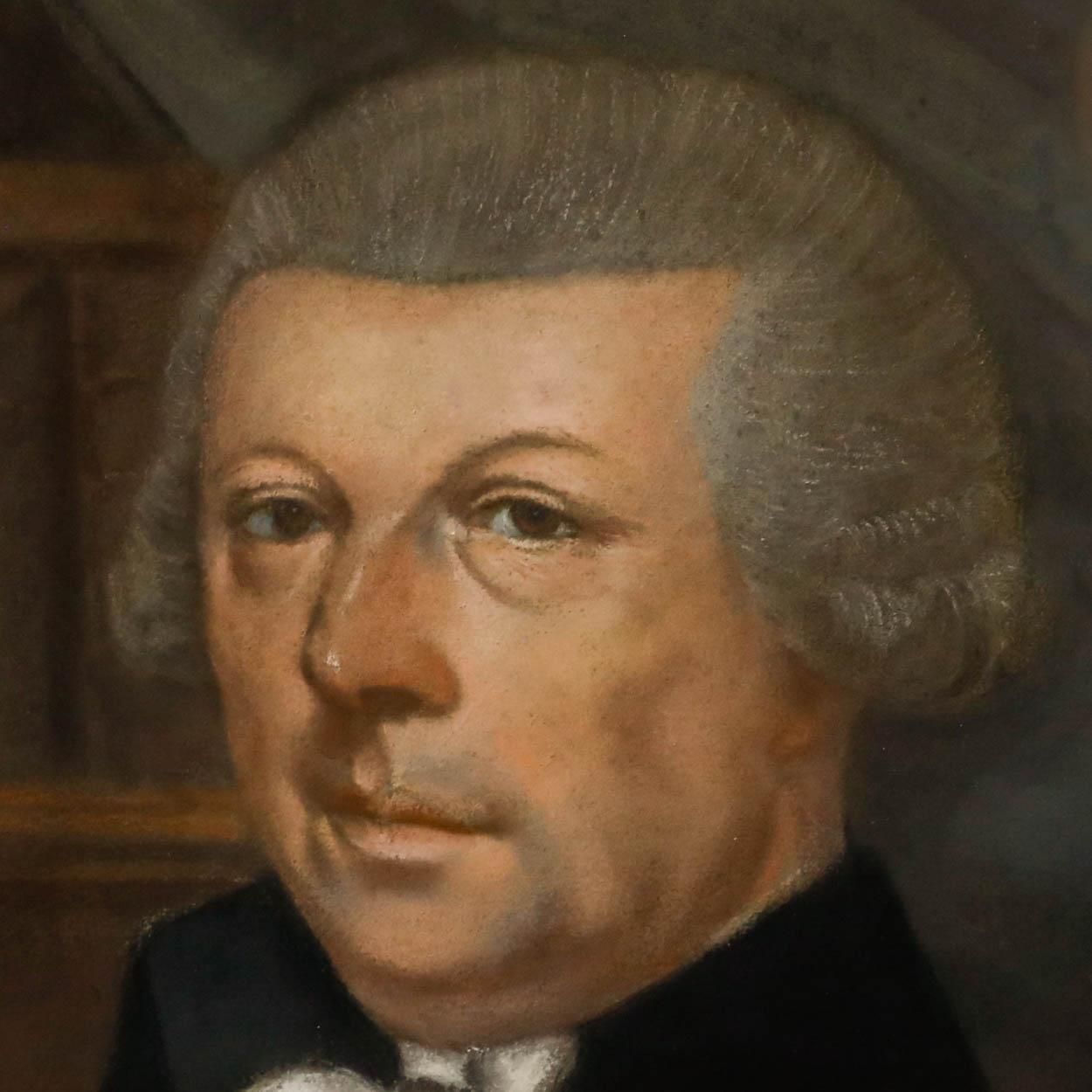 Framed 19th Century Pastel Portrait Of A Gentleman photo Art