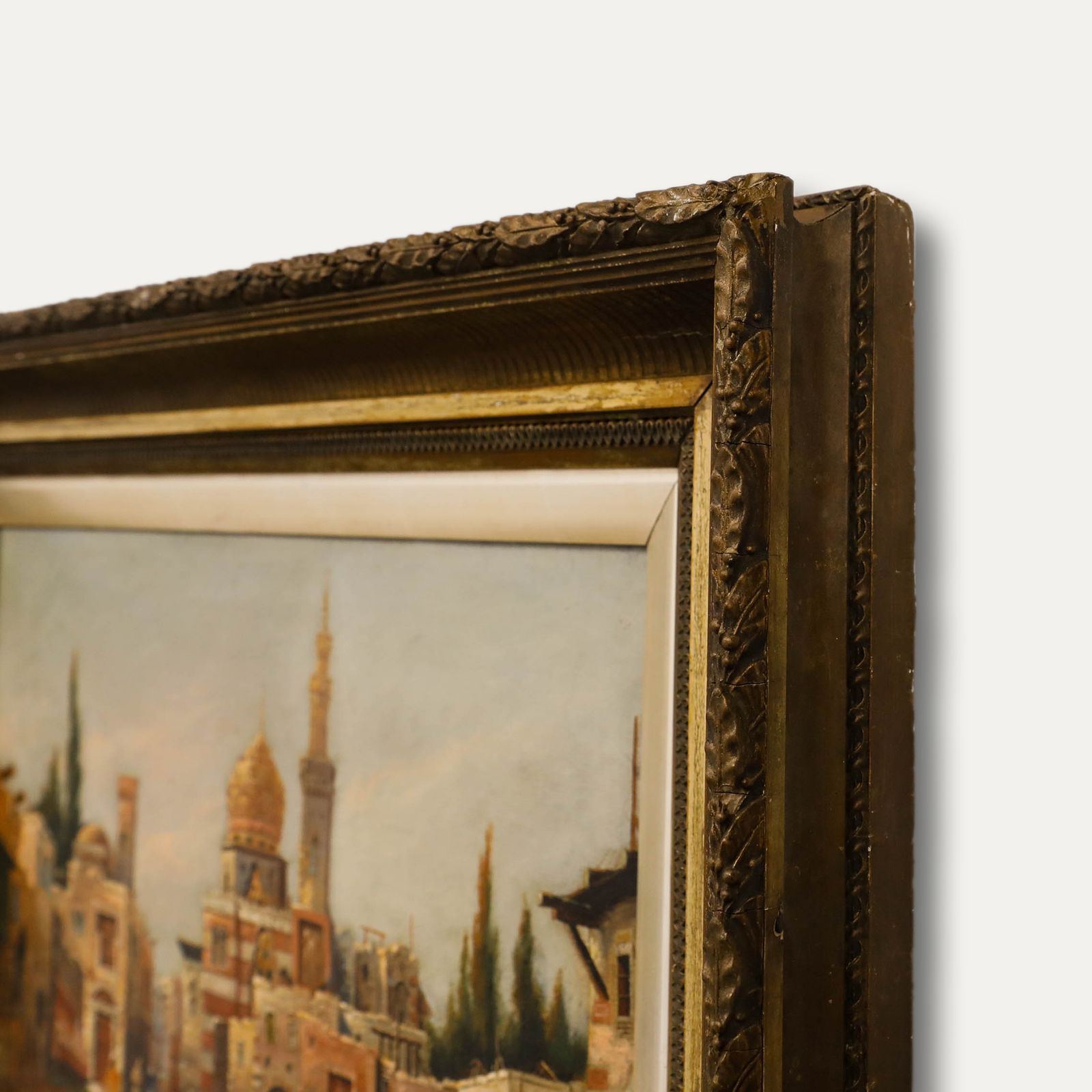 After Karl Kaufmann (1843 1902/05) Oil, The Funerary Complex Of Sultan Qaytbay photo 450.0