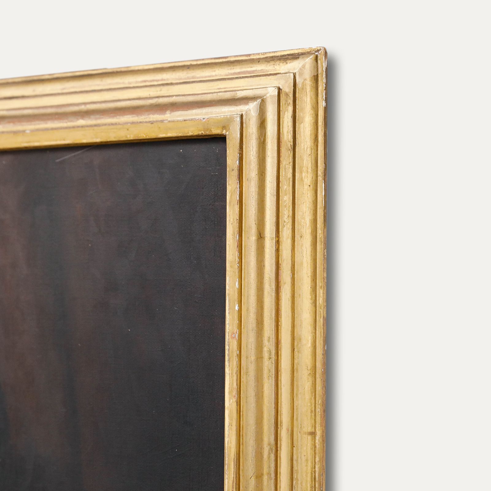 Framed Early 20th Century Oil Portrait Of Mrs Preston photo vinterior