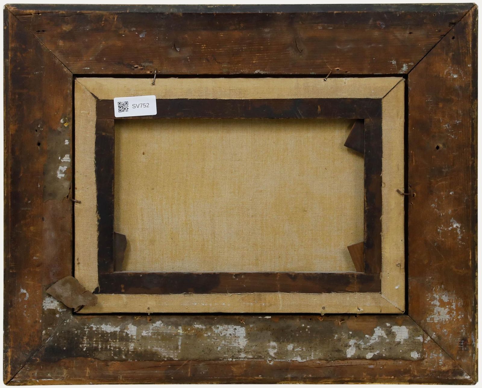 Framed 19th Century Oil Shipping Off The Coast photo for sale