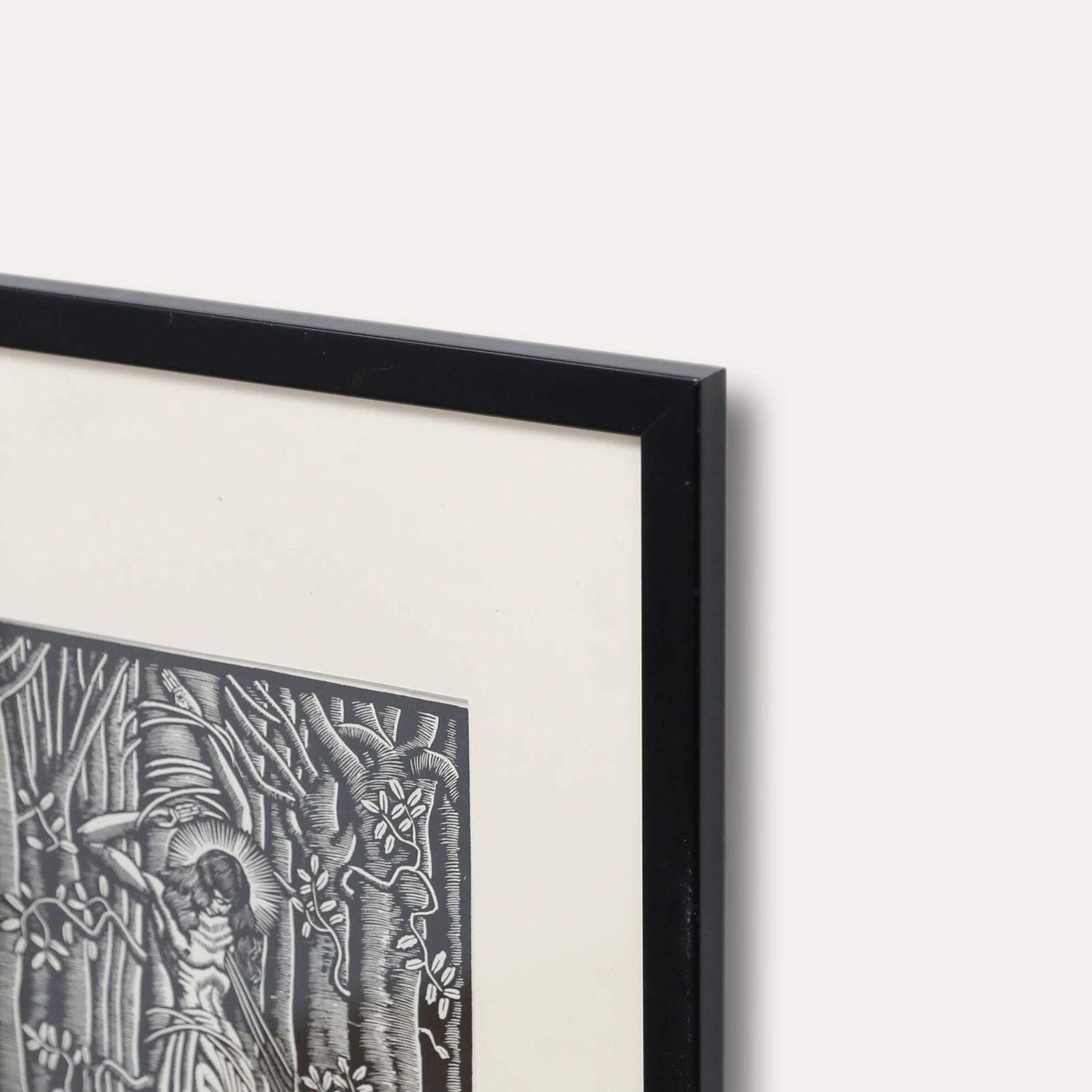 Wladislaw Skoczylas (1883 1934) Framed Lithograph, Saint Sebastian photo 195.0