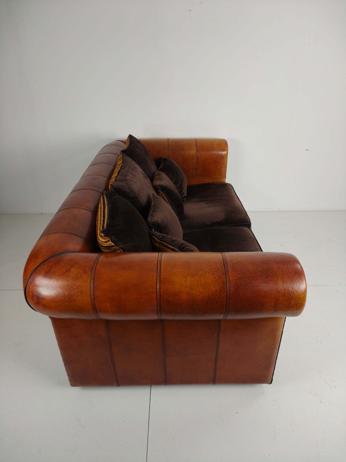 photo for sale Luxury Handmade Sheepskin 2.5 Seater Sofa – By Lounge Atelier