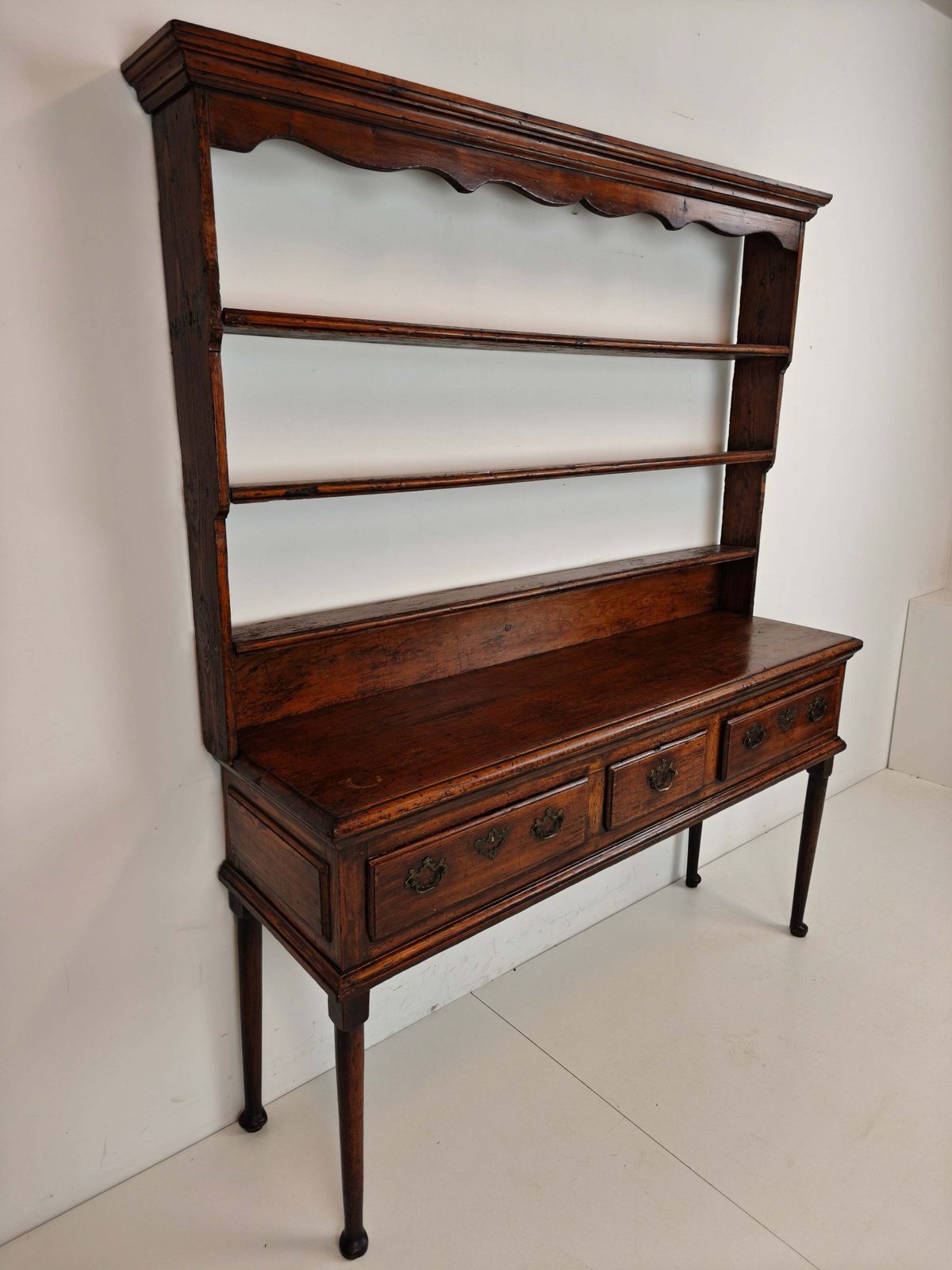 Late Georgian 18th Century Welsh Dresser – Solid Oak photo Furniture