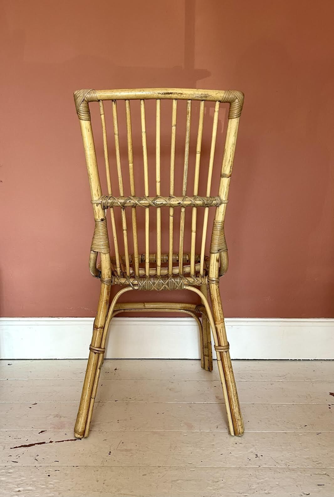 Vintage Bamboo And Rattan Chair photo 150.0