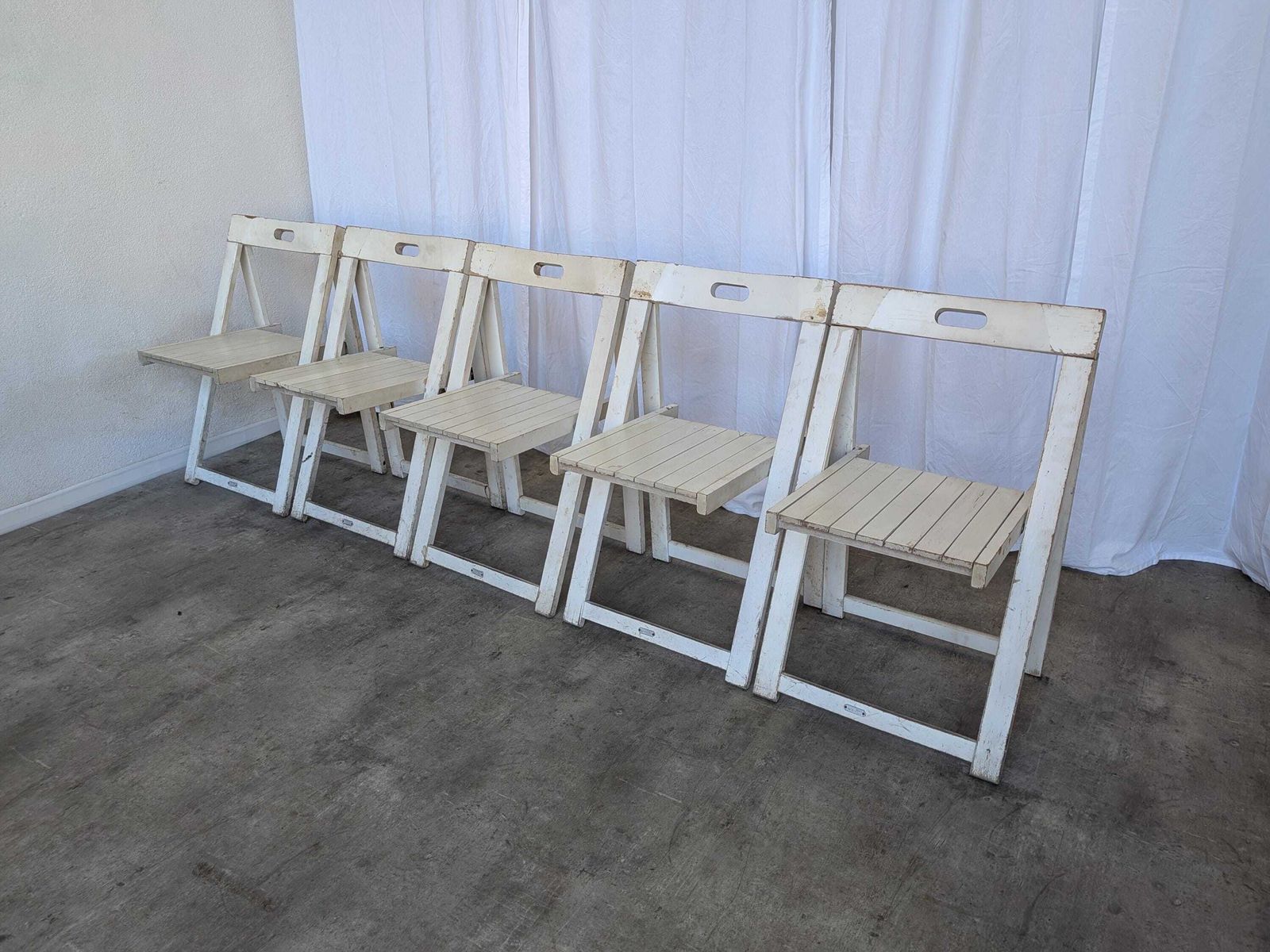 234.0 Vintage Trieste Foldable Chair By Aldo Jacober, 1970s Mid Century Modern photo