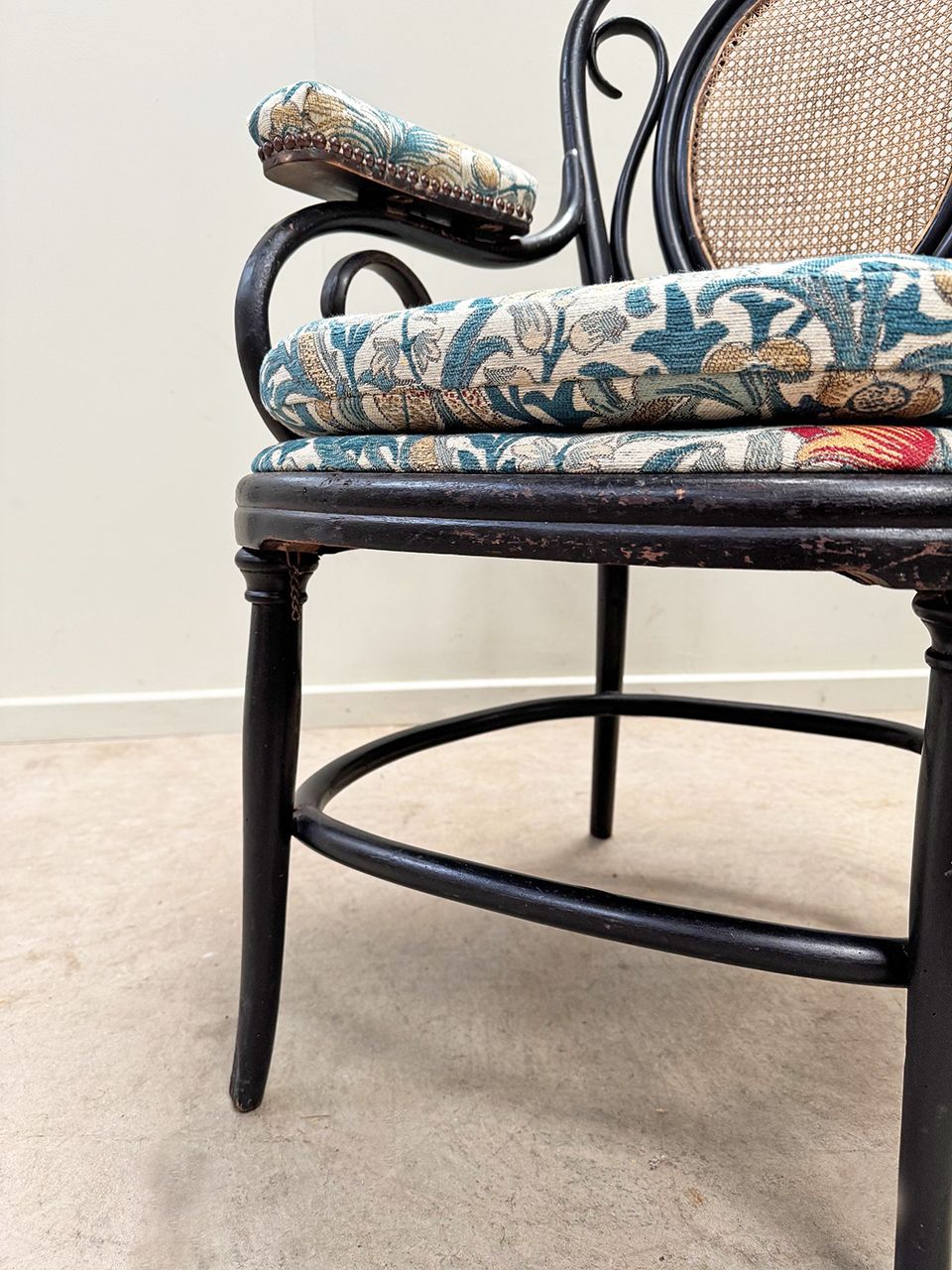 967.97 Art Nouveau Chair, 1800s, Beech photo