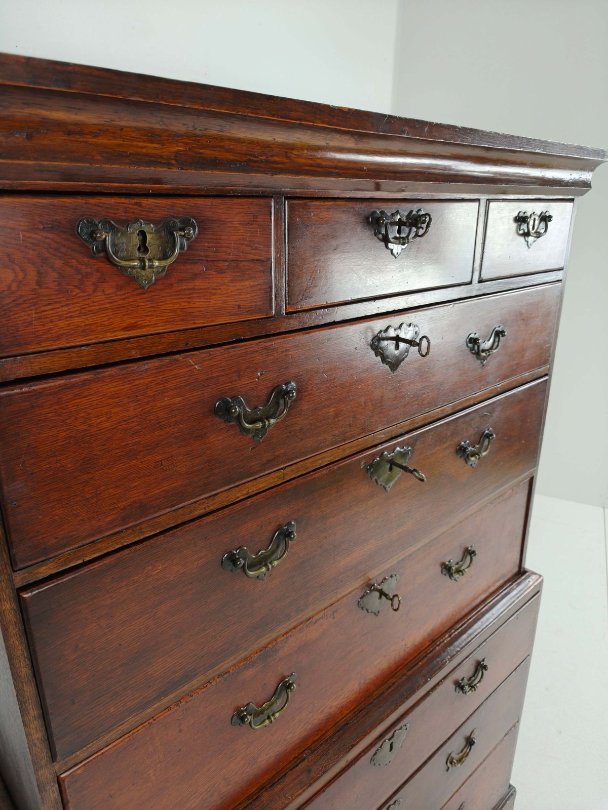 George III Country Tallboy / Chest On Chest photo 1102.0