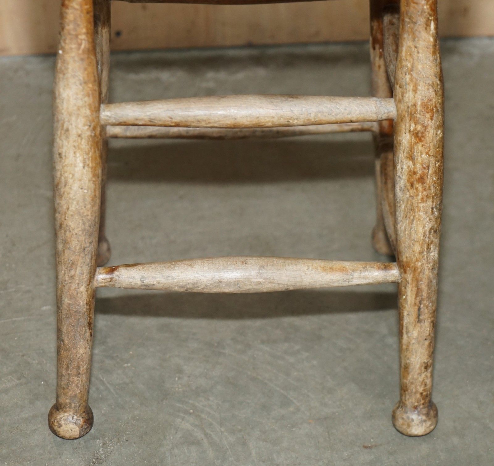 Furniture 19th Century English Painters Draftsman Artists Stool Handle Cut Out In The Top photo