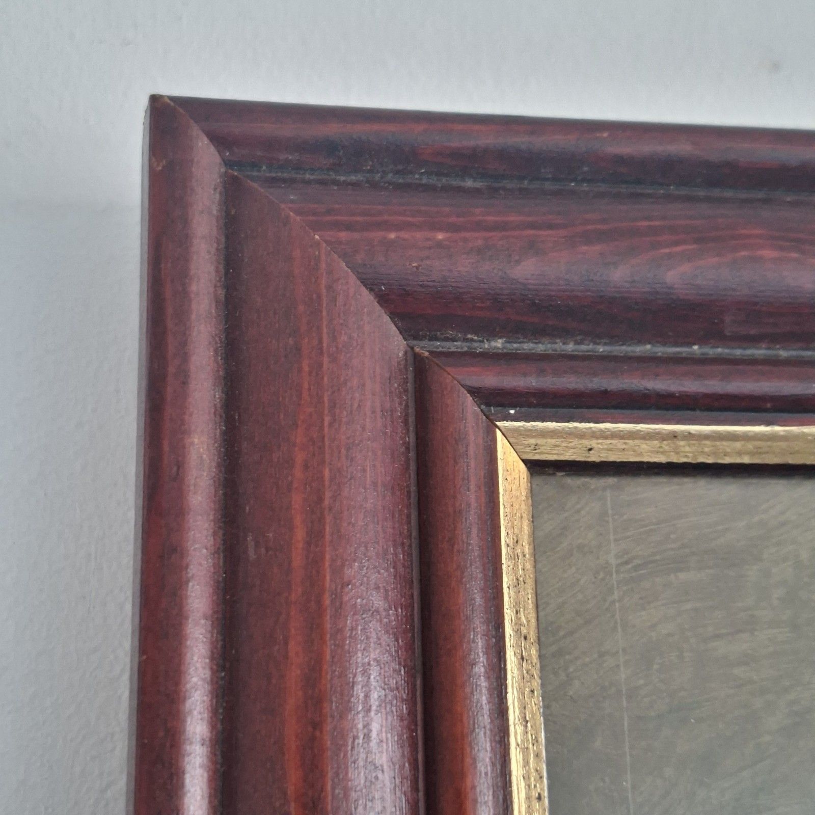 Original Victorian Oil Painting Portrait Of Young Girl Framed Antique Art photo furniture