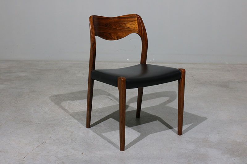 Set Of 4 Niels O. Moller Chairs In Rosewood photo 2937.0