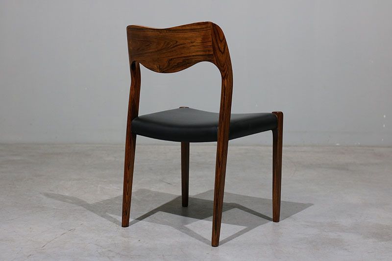 Set Of 4 Niels O. Moller Chairs In Rosewood photo buy
