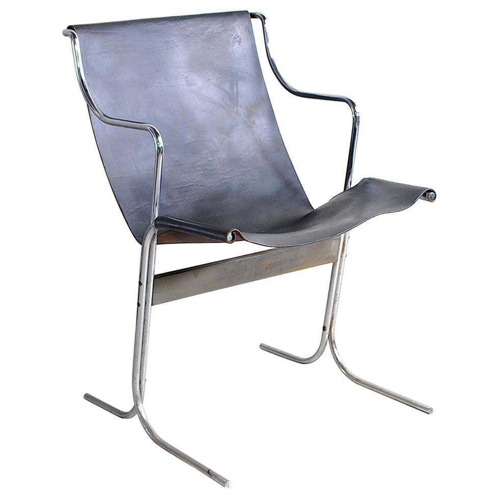 Ross Littell Cigno Chair By Icf Milan 1960s