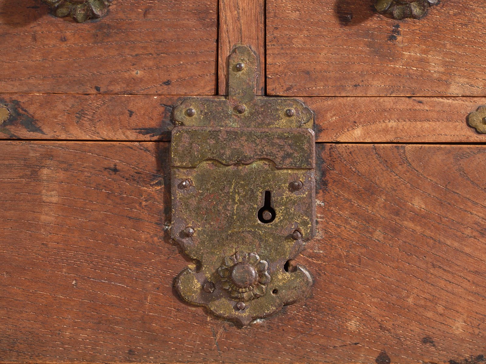 photo for sale Antique Japanese Storage Box With Drawers And Hinged Lid – Early Showa Period (C.1928)